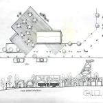 Site plan and elevation