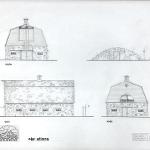 Elevations and section