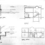 Stairwell sections and elevations