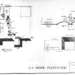 4-6 Grade playground plan, elevation, and details