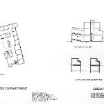 New business buildings plans and sections