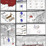 3rd place Best Masters project, Arch 560, materials study and illustration