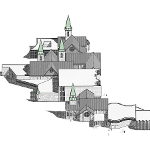 3rd place Best Masters project, Arch 560, perspective view