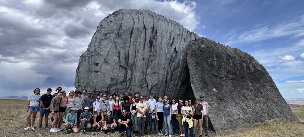Second Year students visit Tippet Rise outdoor sculpture park in Fishtail, Montana